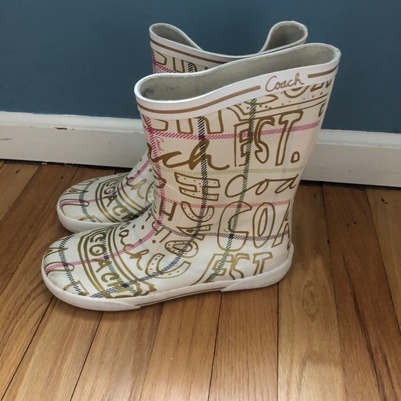 Coach rain boots - Picture 2 of 5